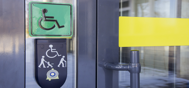 automatic handicap door opener in Del Aire